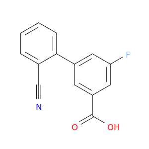 3-(2-Cyanophenyl)-5-fluorobenzoic acid