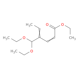 2,4-Hexadienoic acid, 4-(diethoxymethyl)-, ethyl ester
