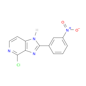 3H-Imidazo[4,5-c]pyridine,4-chloro-2-(3-nitrophenyl)-