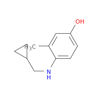 Phenol,4-[(cyclopropylmethyl)amino]-3-methyl-