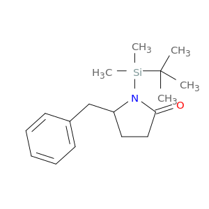 2-Pyrrolidinone, 1-[(1,1-dimethylethyl)dimethylsilyl]-5-(phenylmethyl)-