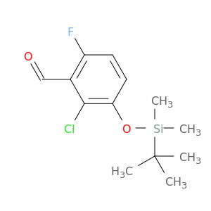 3-[(tert-Butyldimethylsilyl)oxy]-2-chloro-6-fluorobenzaldehyde