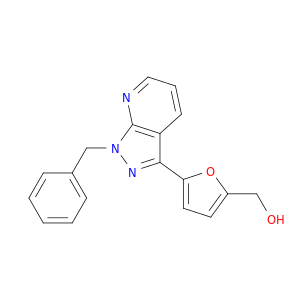 2-Furanmethanol, 5-[1-(phenylmethyl)-1H-pyrazolo[3,4-b]pyridin-3-yl]-