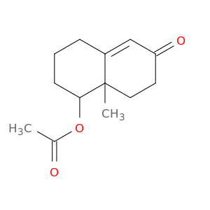 (8a-methyl-6-oxo-1,2,3,4,7,8-hexahydronaphthalen-1-yl) acetate