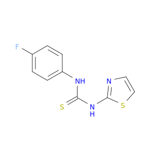 Thiourea, N-(4-fluorophenyl)-N'-2-thiazolyl-