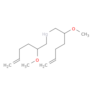 Mercury, bis(2-methoxy-5-hexenyl)-