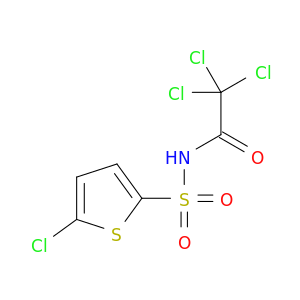 Acetamide, 2,2,2-trichloro-N-[(5-chloro-2-thienyl)sulfonyl]-