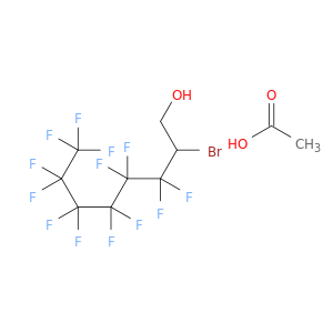 1-Octanol, 2-bromo-3,3,4,4,5,5,6,6,7,7,8,8,8-tridecafluoro-, acetate