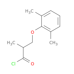 Propanoyl chloride, 3-(2,6-dimethylphenoxy)-2-methyl-