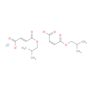 2-丁二酸(2Z)-,1-(2-甲基丙基)酯,锌盐(2：1)