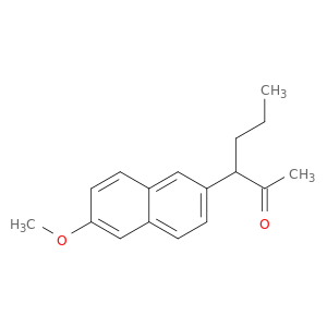 2-Hexanone, 3-(6-methoxy-2-naphthalenyl)-