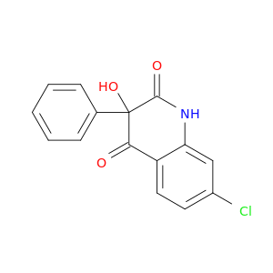 2,4(1H,3H)-Quinolinedione, 7-chloro-3-hydroxy-3-phenyl-