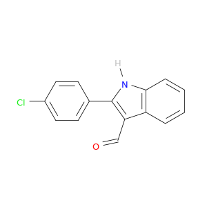 1H-Indole-3-carboxaldehyde,2-(4-chlorophenyl)-