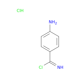 4-aminobenzene-1-carbonimidoyl chloride hydrochloride