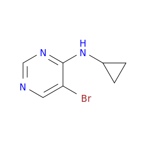 5-bromo-N-cyclopropylpyrimidin-4-amine