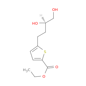 5-[(3R)-3,4-二羟基丁基]-2-噻吩羧酸乙酯