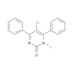 2(1H)-Pyrimidinone, 5-chloro-4,6-diphenyl-