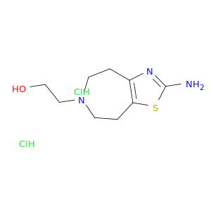 2-(2-amino-4,5,7,8-tetrahydro-6h-[1,3]thiazolo[4,5-d]azepin-6-yl)ethanol dihydrochloride