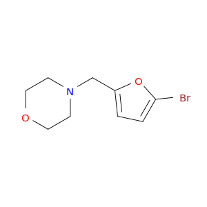 Morpholine,4-[(5-bromo-2-furanyl)methyl]-