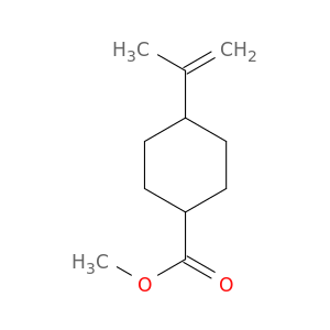 Cyclohexanecarboxylic acid, 4-(1-methylethenyl)-, methyl ester