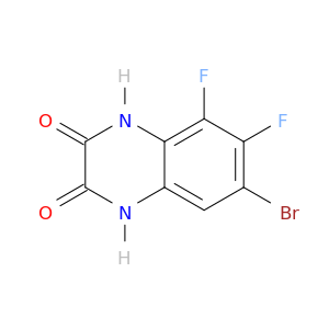 7-Bromo-5,6-difluoro-1,4-dihydroquinoxaline-2,3-dione
