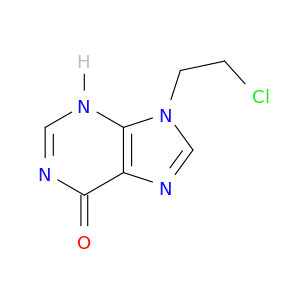 6H-Purin-6-one,9-(2-chloroethyl)-1,9-dihydro-