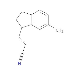 1H-Indene-1-propanenitrile, 2,3-dihydro-6-methyl-