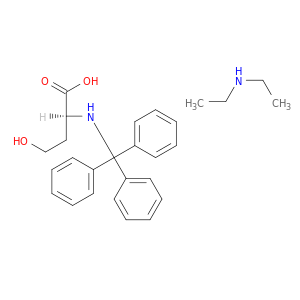 三苯甲基-L-高丝氨酸二乙铵盐
