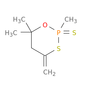 1,3,2-Oxathiaphosphorinane, 2,6,6-trimethyl-4-methylene-, 2-sulfide