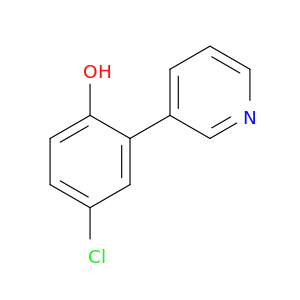 4-Chloro-2-(pyridin-3-yl)phenol