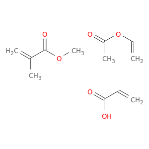 丙烯酸-甲基丙烯酸甲酯-乙酸乙烯酯共聚物