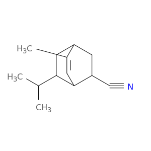 7-isopropyl-5-methylbicyclo(2.2.2)oct-5-ene-2-carbonitrile