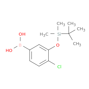 3-t-Butyldimethylsilyloxy-4-chlorophenylboronic acid