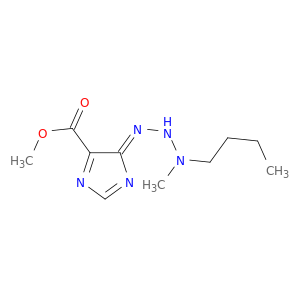 METHYL (5Z)-5-[(BUTYL-METHYL-AMINO)HYDRAZINYLIDENE]IMIDAZOLE-4-CARBOXYLATE