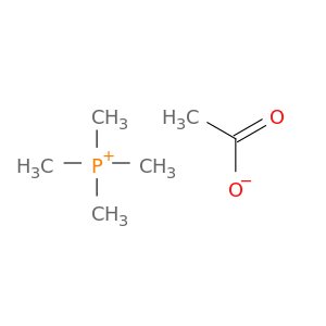 Phosphonium, tetramethyl-, acetate