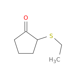 Cyclopentanone, 2-(ethylthio)-
