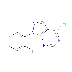4-氯-1-(氟苯基)-1H-吡唑并[3,4-D]嘧啶