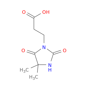 3-(2,5-二氧代-4,4-二甲基-咪唑啉-1-基)丙酸