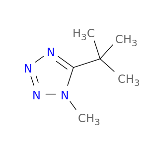 1H-Tetrazole, 5-(1,1-dimethylethyl)-1-methyl-