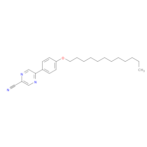 Pyrazinecarbonitrile, 5-[4-(dodecyloxy)phenyl]-