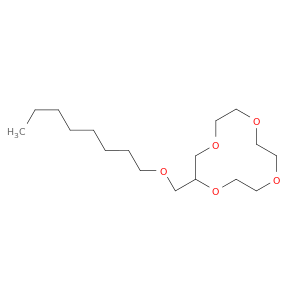 1,4,7,10-Tetraoxacyclododecane, 2-[(octyloxy)methyl]-
