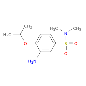 3-Amino-N,N-dimethyl-4-(propan-2-yloxy)benzene-1-sulfonamide