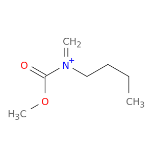 1-Butanaminium, N-(methoxycarbonyl)-N-methylene-