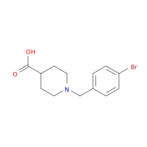4-Piperidinecarboxylicacid, 1-[(4-bromophenyl)methyl]-