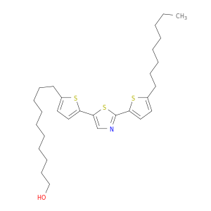 2-Thiophenedecanol, 5-[2-(5-octyl-2-thienyl)-5-thiazolyl]-