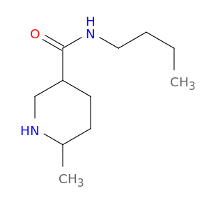 N-Butyl-6-methylpiperidine-3-carboxamide
