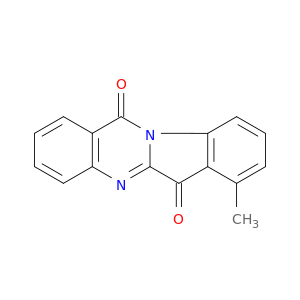 Indolo[2,1-b]quinazoline-6,12-dione, 7-methyl-