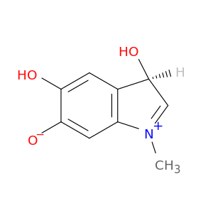 3H-Indolium,3,5,6-trihydroxy-1-methyl-, inner salt, (R)- (9CI)