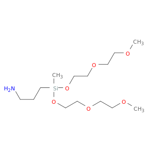 4-[2-(2-甲氧基乙氧基)乙氧基]-4-甲基-5,8,11-Trioxa-4-硅二癸烷-1-胺