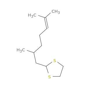 2-(2,6-二甲基-5-庚烷-1-基)-1,3-二硫醇